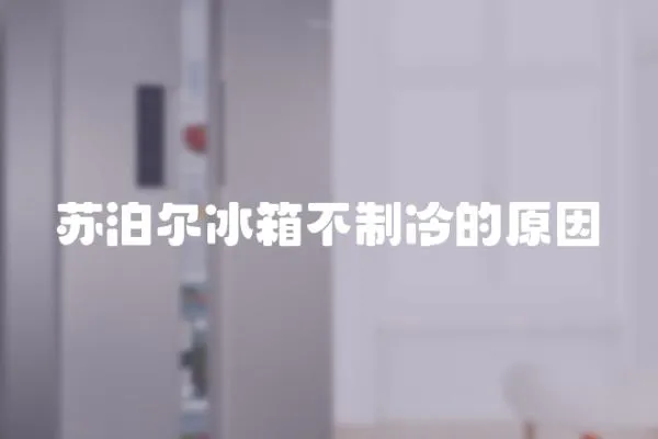 蘇泊爾冰箱不制冷的原因