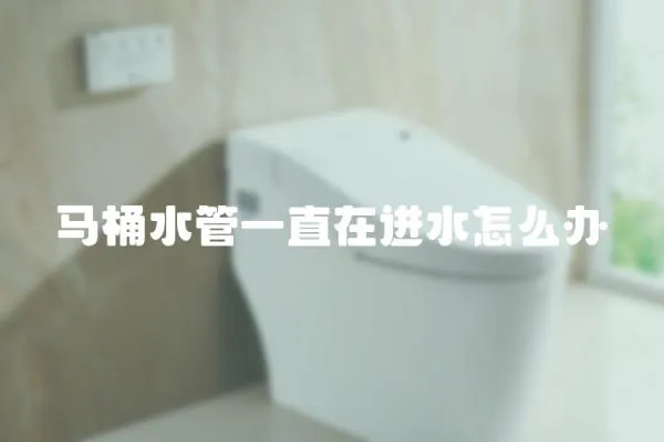 馬桶水管一直在進水怎么辦