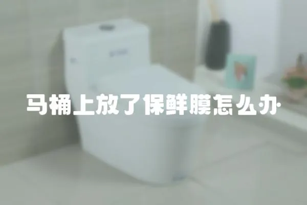 馬桶上放了保鮮膜怎么辦