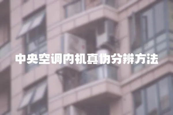 中央空調(diào)內(nèi)機真?zhèn)畏直娣椒?></a></div>
                    <div   id=