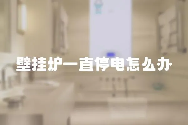 壁掛爐一直停電怎么辦