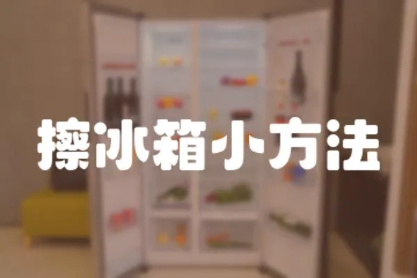 擦冰箱小方法
