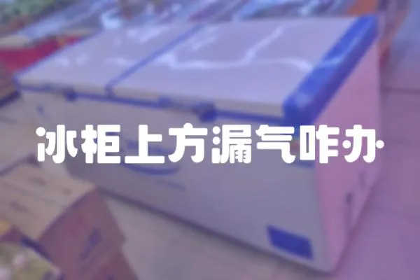 冰柜上方漏氣咋辦