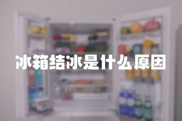 冰箱結(jié)冰是什么原因