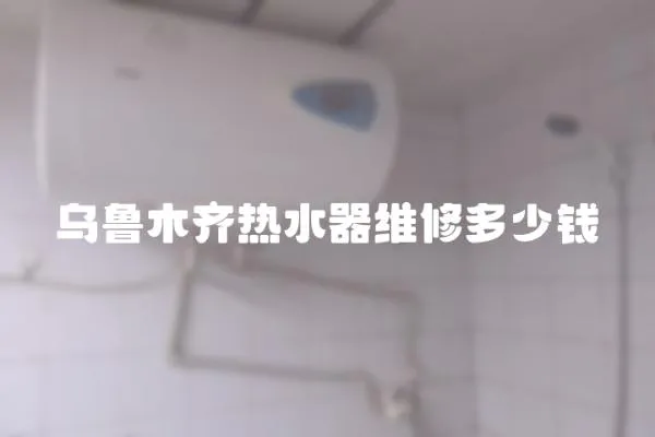 烏魯木齊熱水器維修多少錢