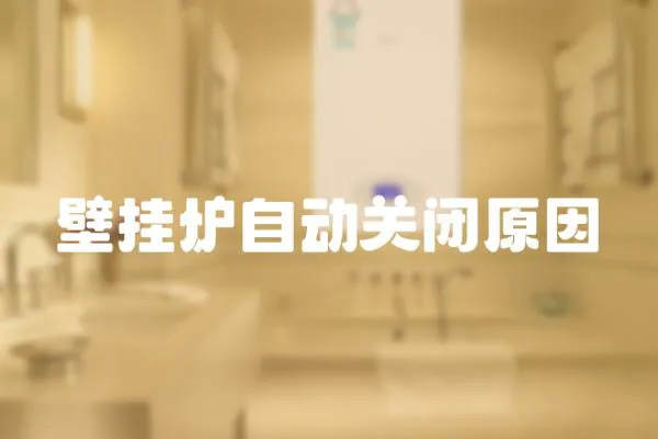 壁掛爐自動關閉原因