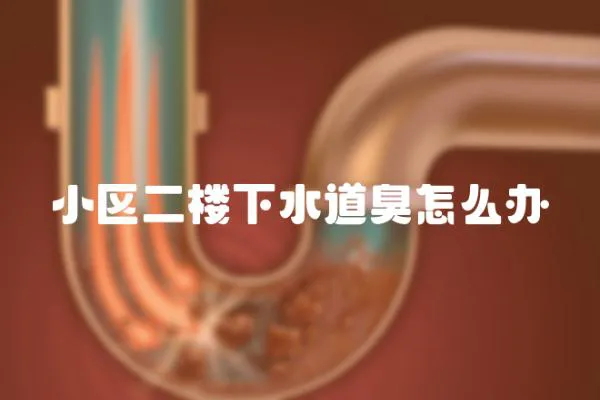 小區二樓下水道臭怎么辦