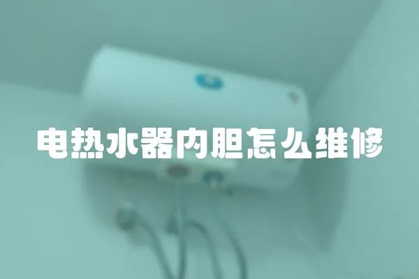 電熱水器內膽怎么維修