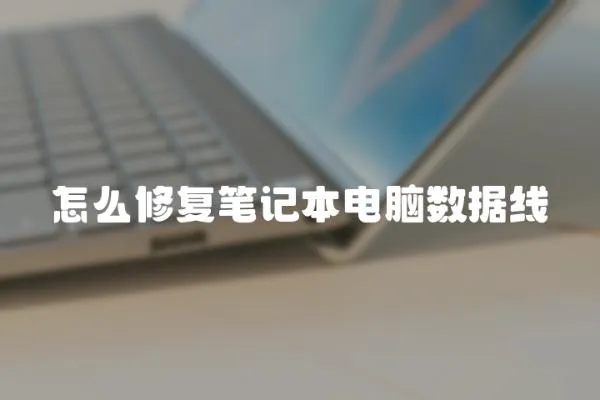 怎么修復(fù)筆記本電腦數(shù)據(jù)線