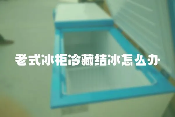 老式冰柜冷藏結(jié)冰怎么辦
