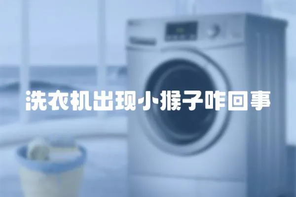 洗衣機(jī)出現(xiàn)小猴子咋回事