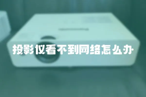 投影儀看不到網(wǎng)絡(luò)怎么辦
