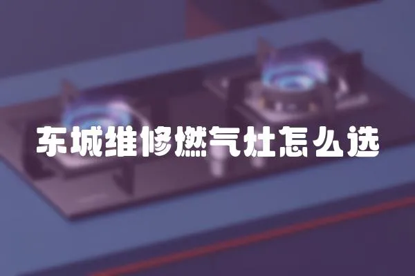 東城維修燃氣灶怎么選
