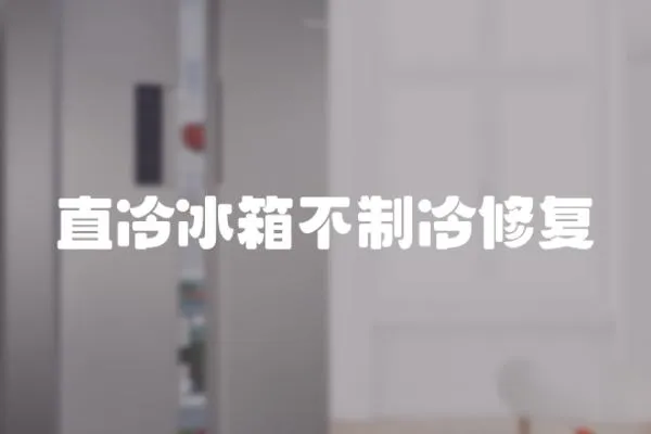 直冷冰箱不制冷修復(fù)