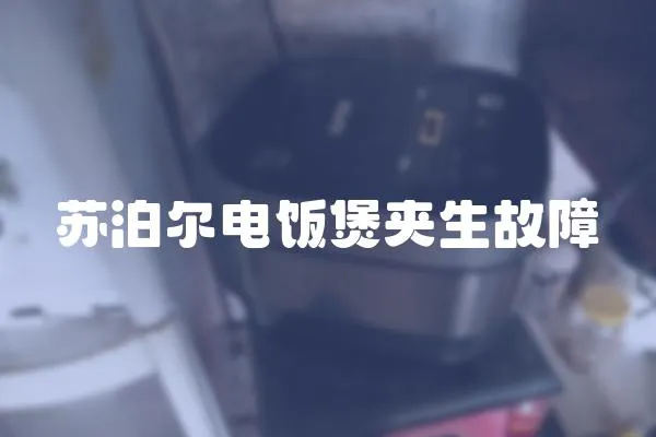 苏泊尔电饭煲夹生故障