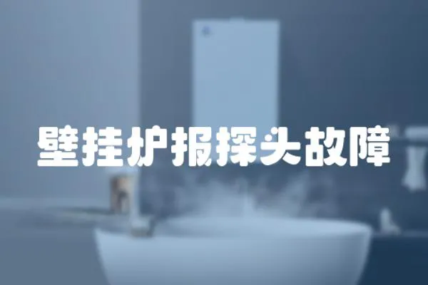 壁掛爐報探頭故障