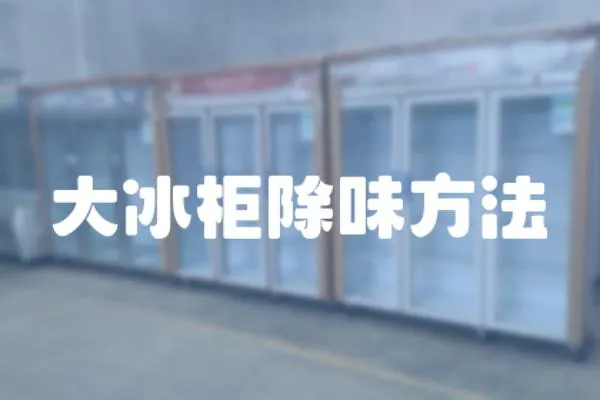 大冰柜除味方法