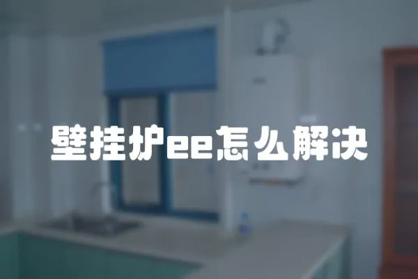 壁掛爐ee怎么解決
