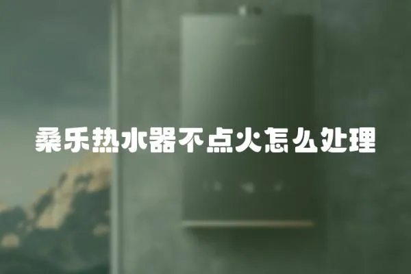 桑樂熱水器不點火怎么處理