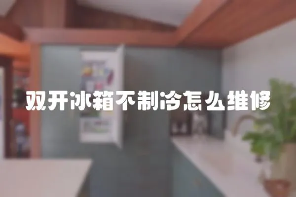 雙開(kāi)冰箱不制冷怎么維修