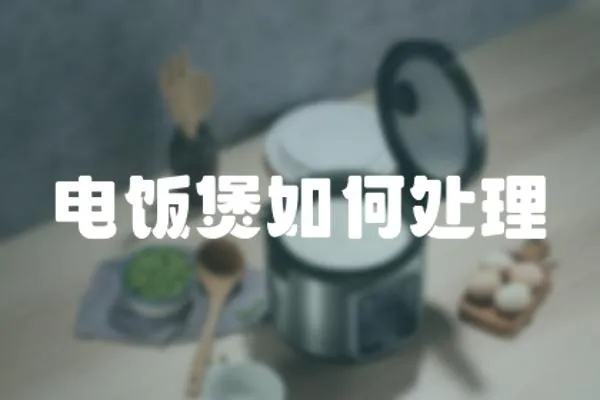 電飯煲如何處理