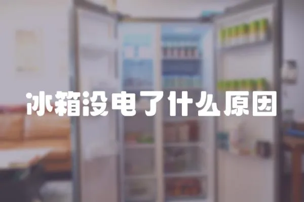 冰箱沒電了什么原因