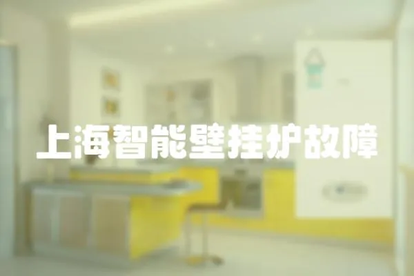 上海智能壁掛爐故障