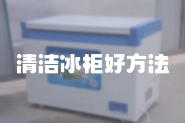 清潔冰柜好方法