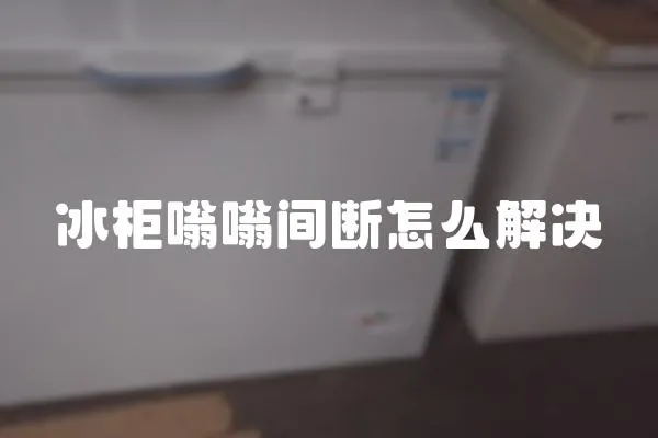 冰柜嗡嗡间断怎么解决