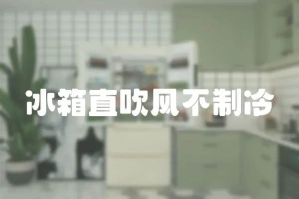 冰箱直吹風(fēng)不制冷
