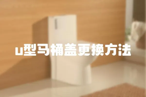 u型馬桶蓋更換方法