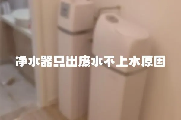 凈水器只出廢水不上水原因
