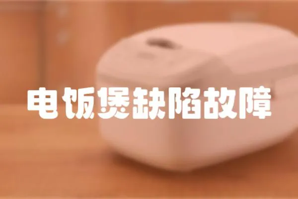 電飯煲缺陷故障