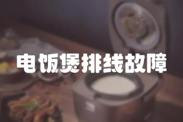 電飯煲排線故障