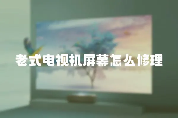 老式電視機屏幕怎么修理