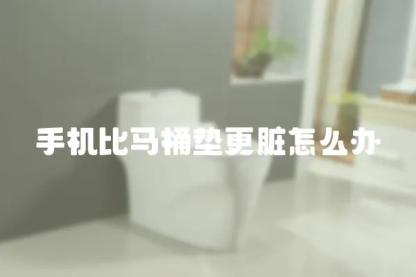 手機比馬桶墊更臟怎么辦
