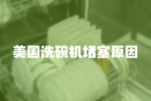 美國洗碗機堵塞原因