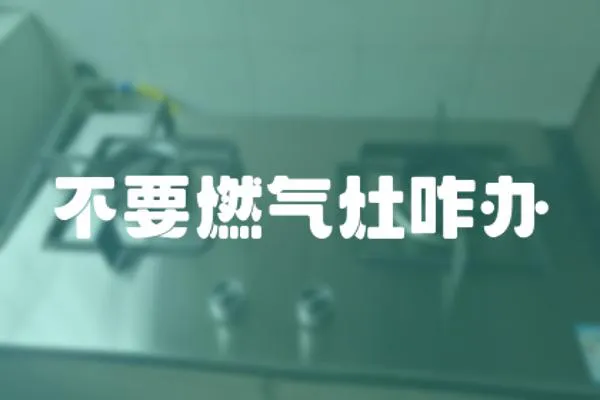 不要燃?xì)庠钫k