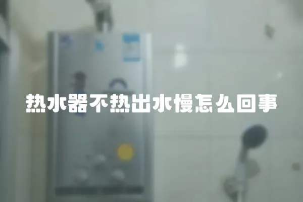 熱水器不熱出水慢怎么回事