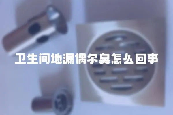 衛生間地漏偶爾臭怎么回事