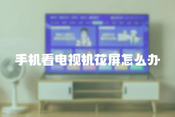 手機看電視機花屏怎么辦