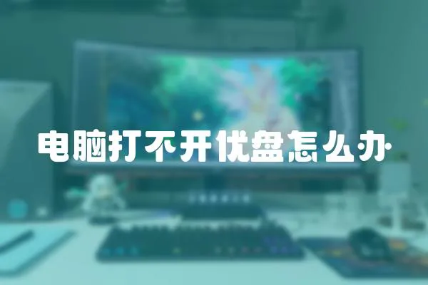 電腦打不開優(yōu)盤怎么辦