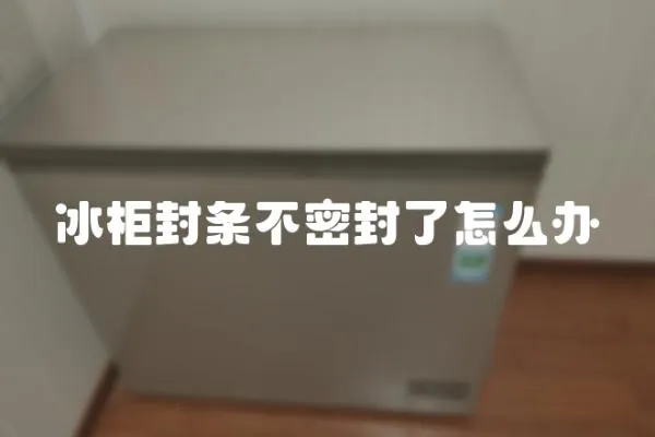 冰柜封條不密封了怎么辦