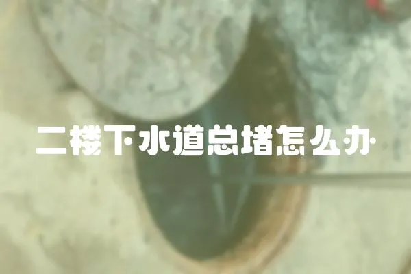 二樓下水道總堵怎么辦
