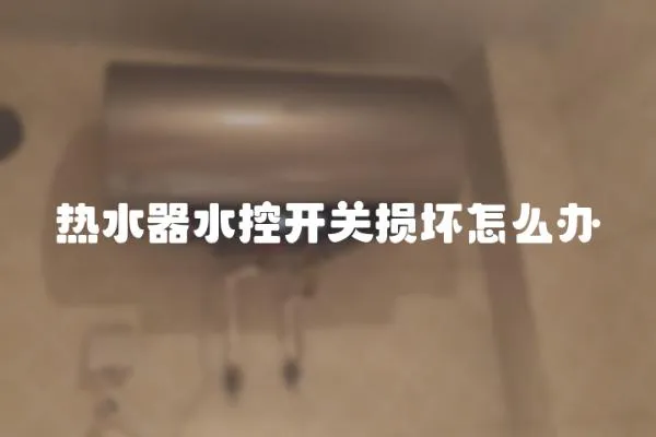 熱水器水控開關損壞怎么辦