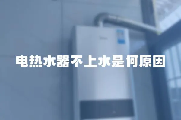 電熱水器不上水是何原因