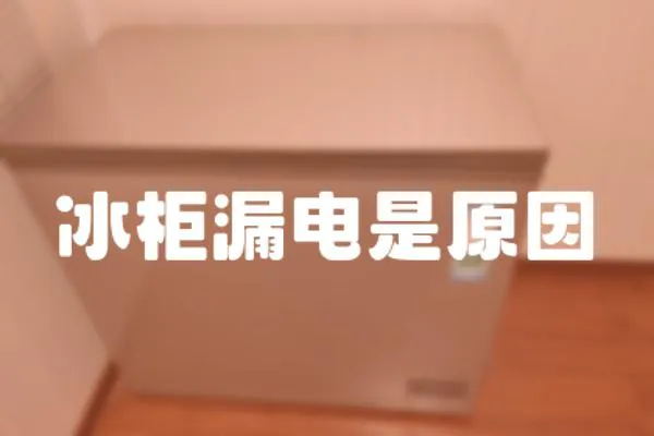 冰柜漏電是原因