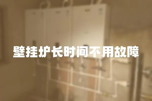 壁掛爐長時間不用故障