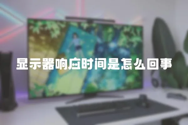 顯示器響應(yīng)時(shí)間是怎么回事