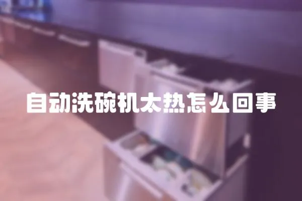 自動洗碗機太熱怎么回事